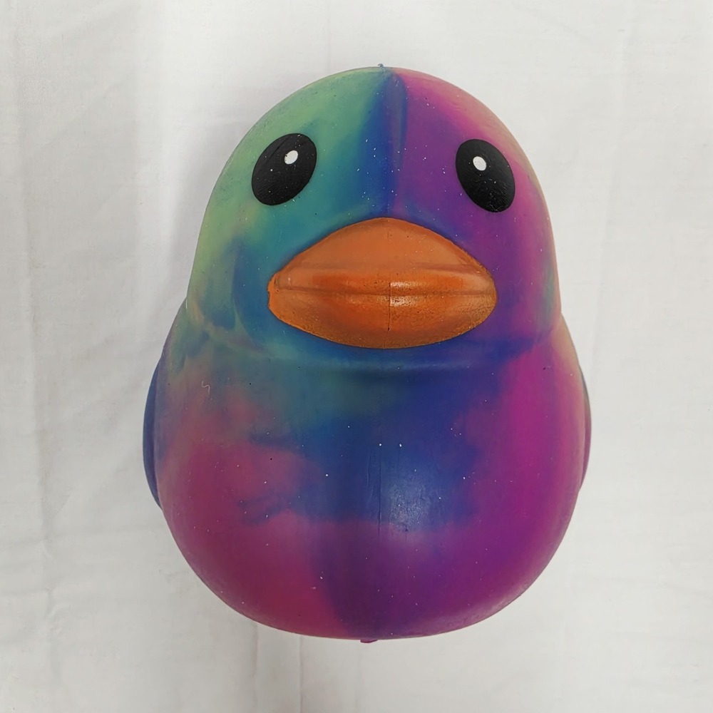 Squeezy Duck Tactile Squeeze Toy Assorted Multicolor 3+ Age 3-11 Years